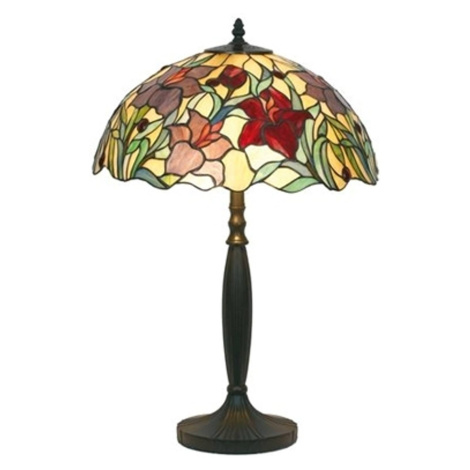 Kvetinová stolová lampa ATHINA, ručná výroba 62 cm Artistar