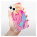 Odolné silikónové puzdro iSaprio - Orange Liquid - iPhone 15 Plus