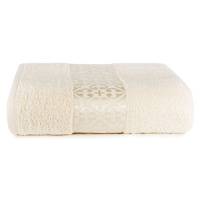 Bavlnený uterák Platon 100x150 cm krémový