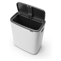 Biely dotykový oceľový odpadkový kôš 60 l Bo Touch Bin – Brabantia