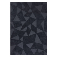 Sivý vlnený koberec 170x120 cm Shard - Flair Rugs
