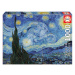 Puzzle The Starry Night Vincent Van Gogh Educa 1000 dielov a Fix lepidlo