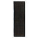 Čierny koberec behúň 240x68 cm Sisal - Asiatic Carpets