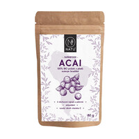 NATU Acai BIO prášok 80 g