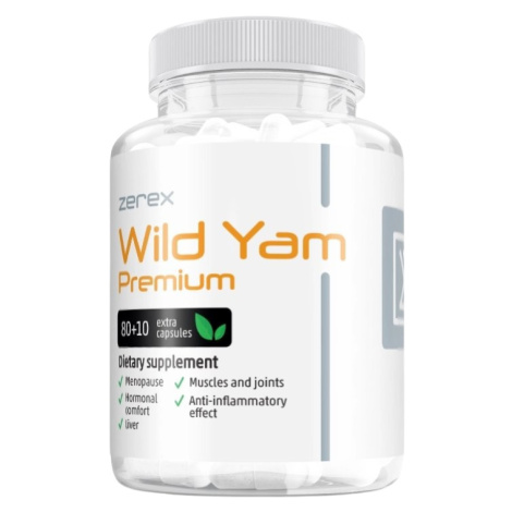 ZEREX Wild Yam Premium ( Diskórea Huňatá) - pre zdravý menštruačný cyklus 90 mäkkých kapsúl