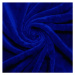 Jahu Prestieradlo Mikroplyš tm. modrá, 90 x 200 cm