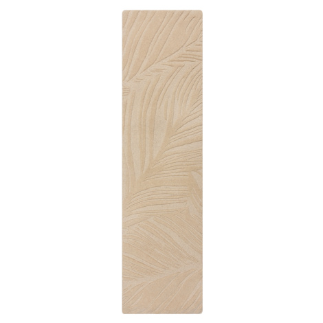 Běhoun Solace Lino Leaf Natural - 60x230 cm Flair Rugs koberce