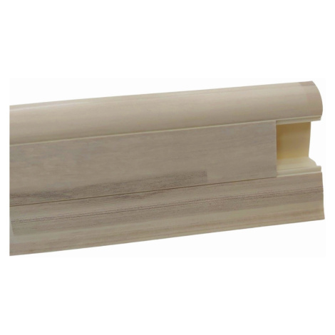 DOPRODEJ: Soklová podlahová lišta SLK50 W173 Woodstock weis, 2500x50x25 mm, béžová, Döllken