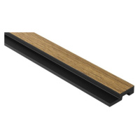 Obkladová lamela pravé ukončenie Fineza Slat Medium Natural oak 270X2,3 cm SLAT02NOR