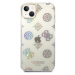 Guess PC/TPU Peony Glitter Zadný kryt pre iPhone 14 Max White