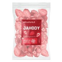 ALLNATURE Jahody mrazom sušené lyofilizované plody 100 g