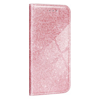 Diárové puzdro na Samsung Galaxy A72 5G Forcell SHINING ružovo zlaté