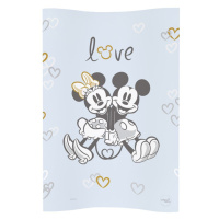 CEBA Podložka prebaľovacia mäkká COSY 50x70 Disney Minnie&Mickey Blue