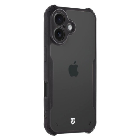 Tactical Quantum Stealth Kryt pre Apple iPhone 16 číry/čierny