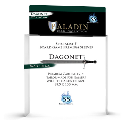 Board&Dice Obaly na karty Paladin: Dagonet (87.5x100mm) 55 ks