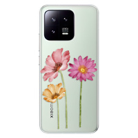 Odolné silikónové puzdro iSaprio - Three Flowers - Xiaomi 13
