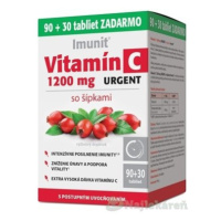 Vitamín C 1200 mg URGENT so šípkami, 90+30 tbl ZADARMO