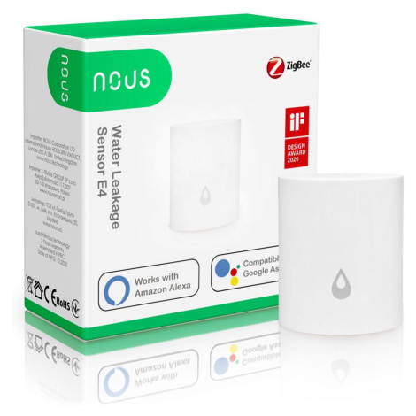 NOUS E4 ZigBee Tuya detektor úniku vody