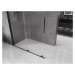 MEXEN/S - Velár posuvné sprchové dvere Walk-in 150, transparent, čierna 871-150-000-03-70