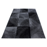 Kusový koberec Plus 8003 black Rozmery koberca: 80x150