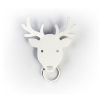Vešiačik na kľúče Qualy Deer Key Holder, jeleň biely
