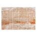 Súprava samolepiek na kachličky 24 ks 15x15 cm Marble Tiles Torino - Ambiance