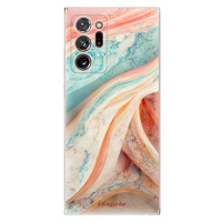 Odolné silikónové puzdro iSaprio - Orange and Blue - Samsung Galaxy Note 20 Ultra