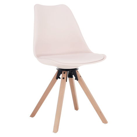 Štýlová otočná stolička, perlová, ETOSA Tempo Kondela