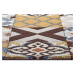 Běhoun Cappuccino 105881 Mosaik Brown Multicolored - 75x150 cm Hanse Home Collection koberce