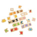 BIGJIGS Toys didaktické puzzle farby