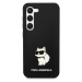 Karl Lagerfeld Liquid Silicone Choupette NFT Zadný Kryt pre Samsung Galaxy S23 Black