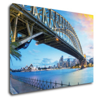 Impresi Obraz Osvietený most - 70 x 50 cm