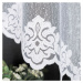 Biela žakarová záclona ZAKLINA 300x140 cm