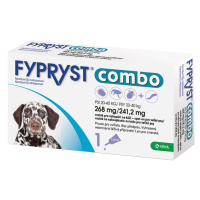 FYPRYST Combo 268 mg/241 2 mg Psy 20-40 kg Roztok na kvapkanie na kožu pre veľké psy 2.68 ml