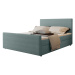 Expedo Čalúnená posteľ boxspring SICALA, 200x140, ocean