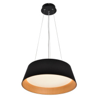 Čierne LED závesné svietidlo s kovovým tienidlom ø 45 cm Umbria – Candellux Lighting