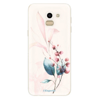 Odolné silikónové puzdro iSaprio - Flower Art 02 - Samsung Galaxy J6