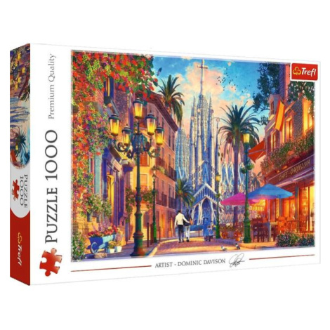 Trefl Puzzle 1000 - Barcelona, Španielsko