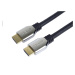 Kábel HDMI PREMIUMCORD 2.1 vysokorýchlostný + ethernetový kábel (krytky zo zinkovej zliatiny, po