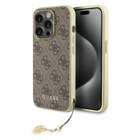 Guess 4G Charm Apple iPhone 15 Pro GUHCP15LGF4GBR Brown