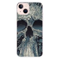 Odolné silikónové puzdro iSaprio - Abstract Skull - iPhone 13