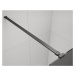 POLYSAN - ESCA BLACK MATT jednodielna sprchová zástena do priestoru, sklo Flute , 1200  ES1312-0
