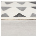 Kusový koberec Dauntless Shadow Rays Grey – na von aj na doma Rozmery kobercov: 160x160 (priemer