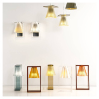 Kartell Light-Air nástenné LED svetlo, priehľadná