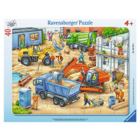Ravensburger Puzzle Veľká konštrukčná vozidlá 40 dielikov