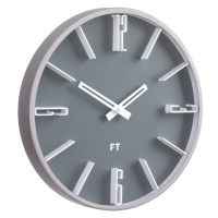 Dizajnové nástenné hodiny Future Time FT6010GY Numbers 30cm
