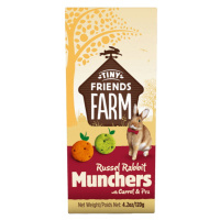 SUPREME Tiny Friends Farm Munchers mrkva a hrášok 120 g