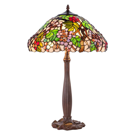 Stolná lampa KT9810+P927 v štýle Tiffany Artistar