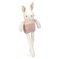 Bábika pletená zajačik Baby Threads Cream Bunny ThreadBear 35 cm krémový z jemnej mäkkej bavlny 