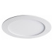 Svietidlo LED 18W, 3000K, 1200lm, IP44, biela, KTS-LP, O220, ROUNDA V2LED18W-WW-W (Kanlux)